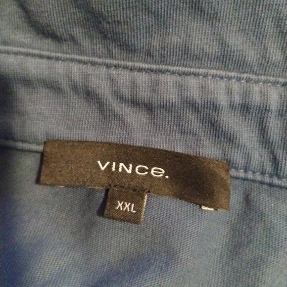 Vince Men's Polo Shirt Sz XXL Cotton Short Sleeve Golf - Picture 4 of 5